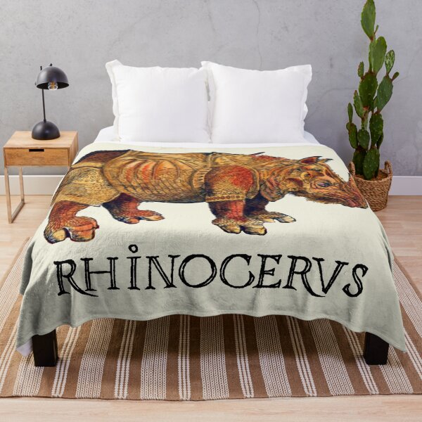 Item preview, Albrecht Durer's Renaissance Rhinoceros designed and sold by Pixelchicken.