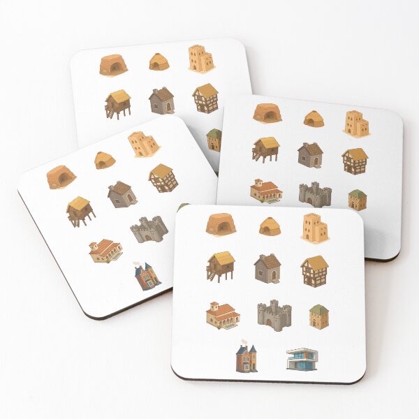 Item preview,  Houses Through History designed and sold by ArunDandiboina.
