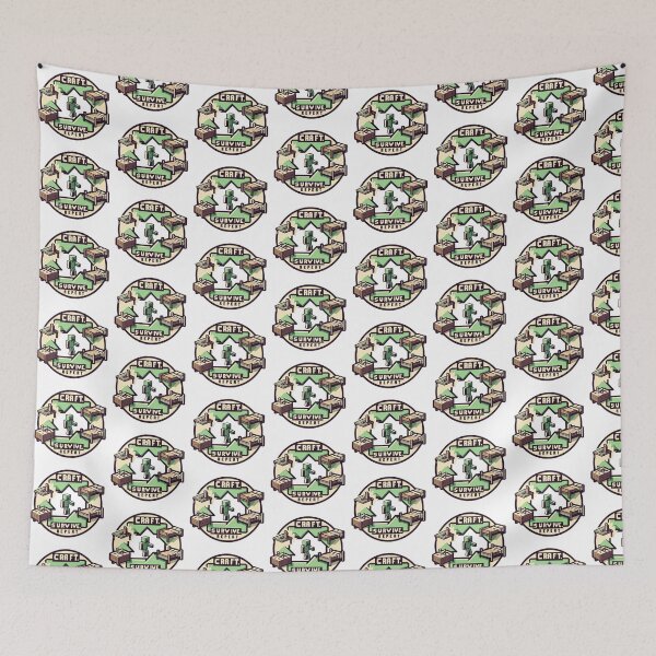 Item preview, Minecraft sticker: Craft, Survive, Repeat designed and sold by frozencoco.