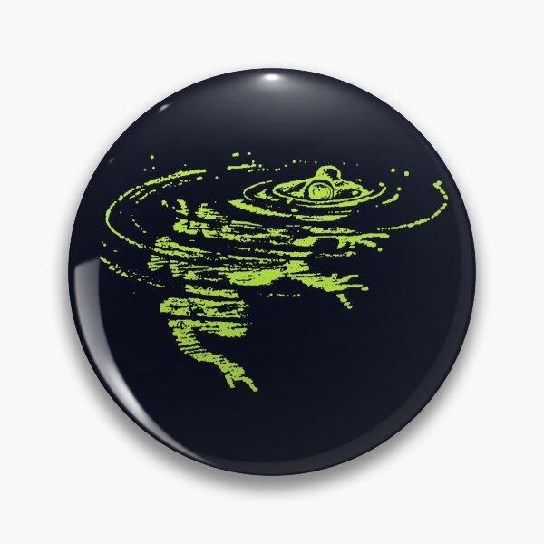Item preview, Antique Swimming Bull Frog  designed and sold by Pixelchicken.