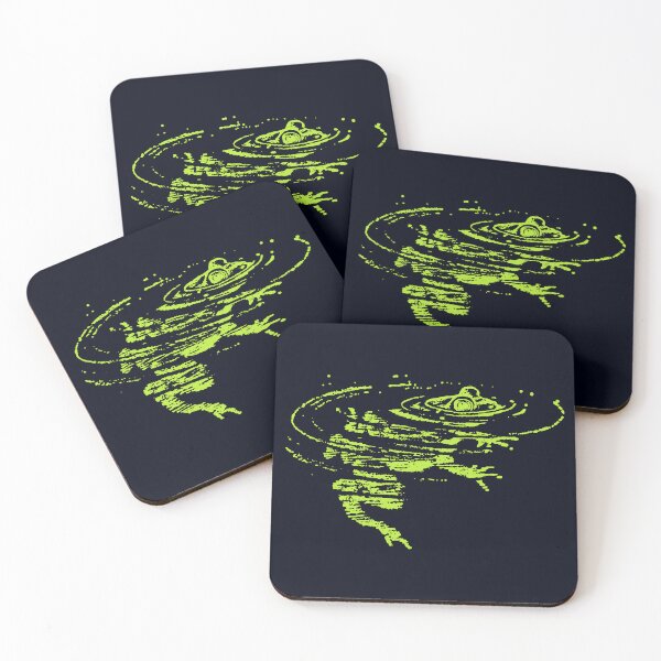 Item preview, Antique Swimming Bull Frog  designed and sold by Pixelchicken.