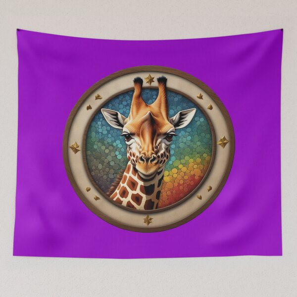 Item preview, GIRAFFE (#9900CC) designed and sold by Marlon Oseguera.