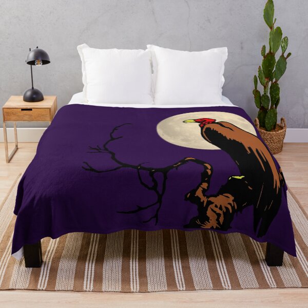 Item preview, Vintage Vulture and Moon in Night Sky designed and sold by Pixelchicken.