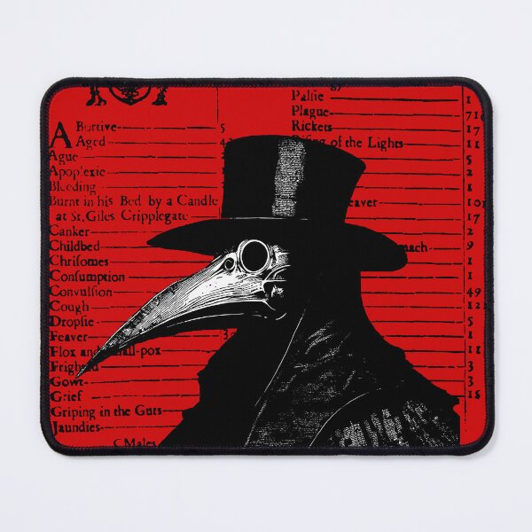 Artikelvorschau, Der Pestarzt und die Große Pest von London entworfen und verkauft von Pixelchicken.