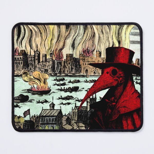 Item preview, The Plague Doctor With London Burning designed and sold by Pixelchicken.