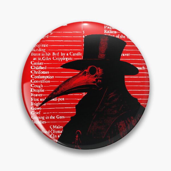 Artikelvorschau, Der Pestarzt und die Große Pest von London entworfen und verkauft von Pixelchicken.