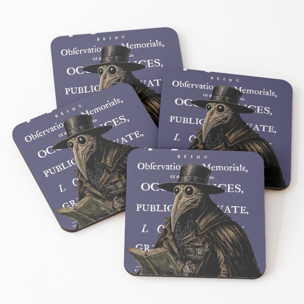 Item preview, The Plague Doctor with Journal designed and sold by Pixelchicken.