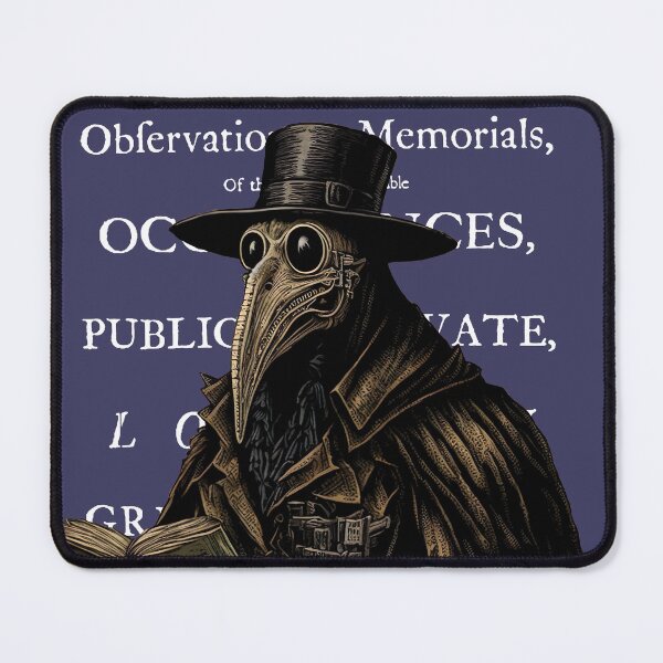 Item preview, The Plague Doctor with Journal designed and sold by Pixelchicken.