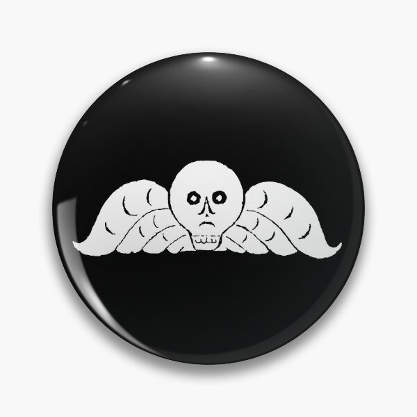 Item preview, Colonial Boston Gravestone Skull Angel designed and sold by Pixelchicken.