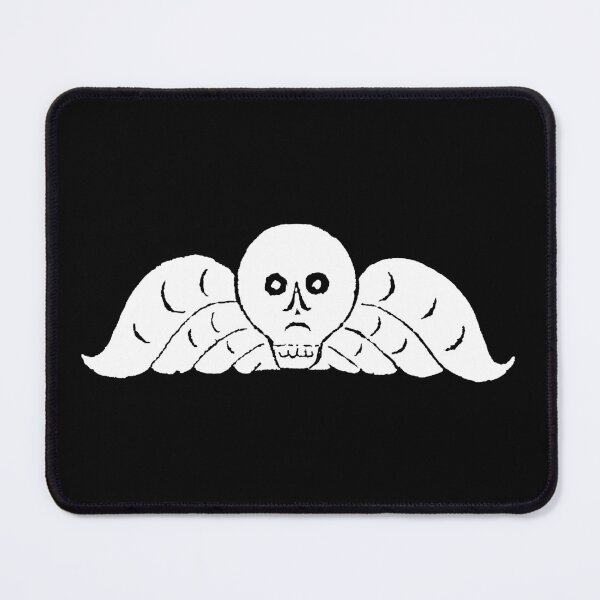 Item preview, Colonial Boston Gravestone Skull Angel designed and sold by Pixelchicken.