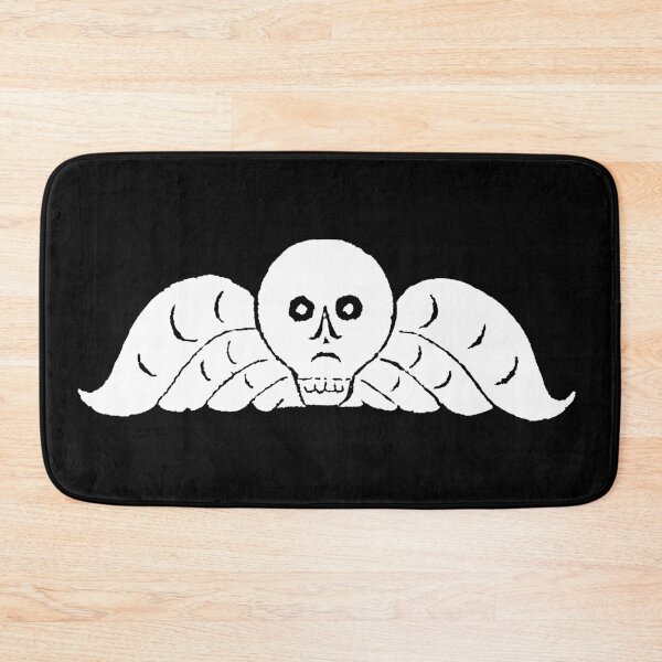 Item preview, Colonial Boston Gravestone Skull Angel designed and sold by Pixelchicken.