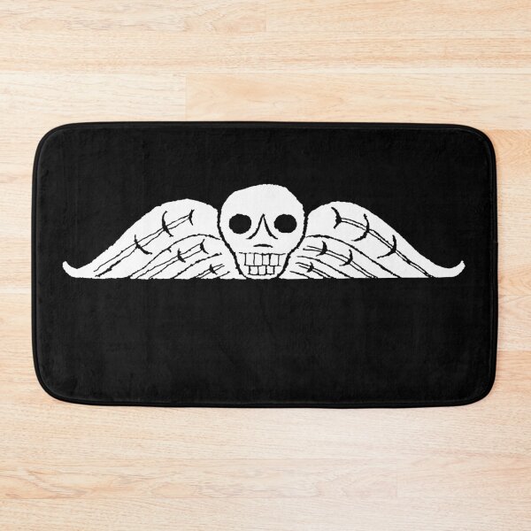 Item preview, Colonial Boston Gravestone Skull Angel designed and sold by Pixelchicken.