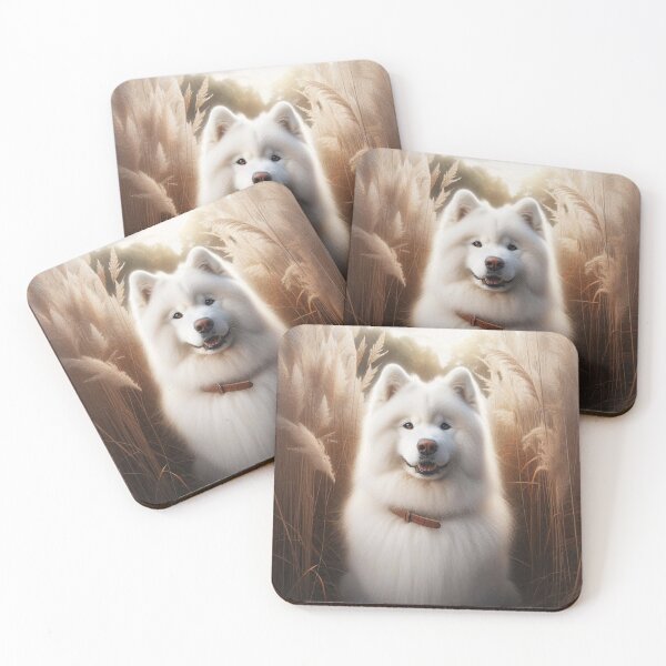 Item preview, Samoyed Dog Portrait designed and sold by Wags & Tails.