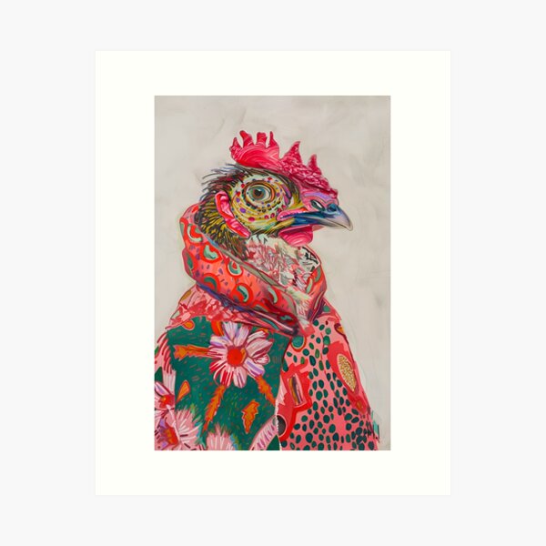 Aperçu de l'œuvre Poulet #1 créée et vendue par hannainaiah.