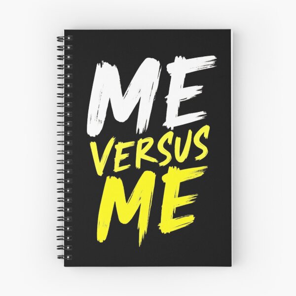 Item preview, Me Versus Me Motivational Fitness Typography Design designed and sold by haitrieuic96.