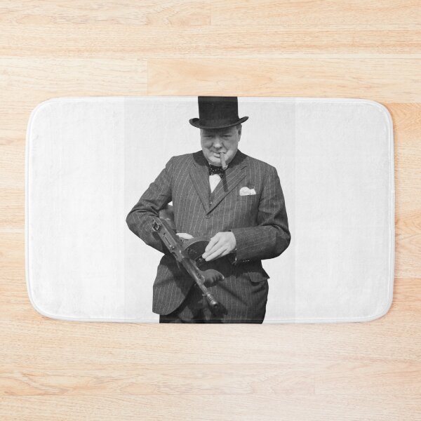 Item preview, Winston Churchill Tommy Gun designed and sold by weirdcountry.