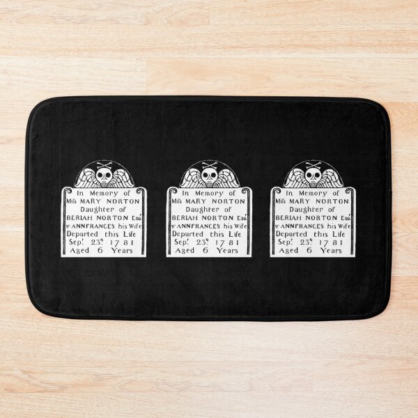 Item preview, Colonial American Gravestone Skull Angel designed and sold by Pixelchicken.