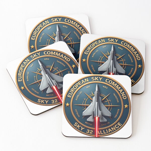 Item preview, European Sky Command Emblem Aviation Logo  designed and sold by nhk999.