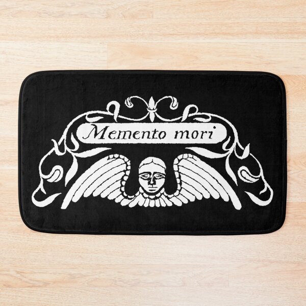 Item preview, Memento Mori Colonial American Gravestone Skull Angel designed and sold by Pixelchicken.