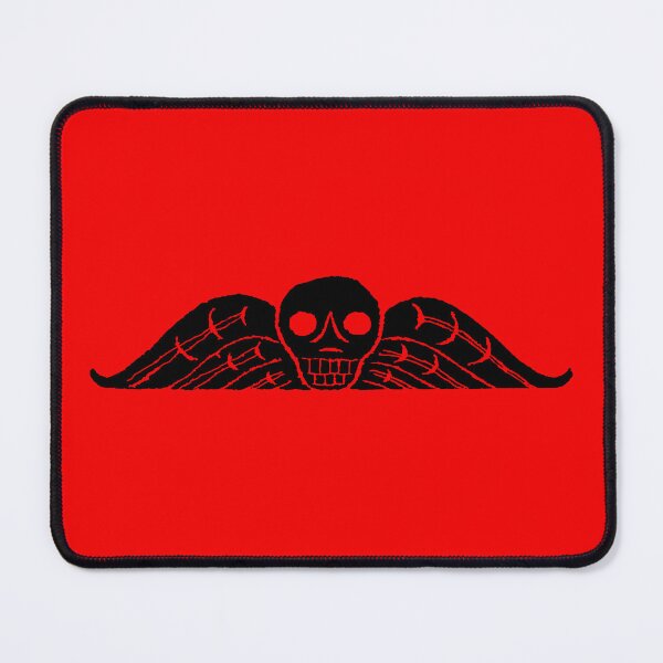 Item preview, Colonial Boston Gravestone Skull Angel designed and sold by Pixelchicken.