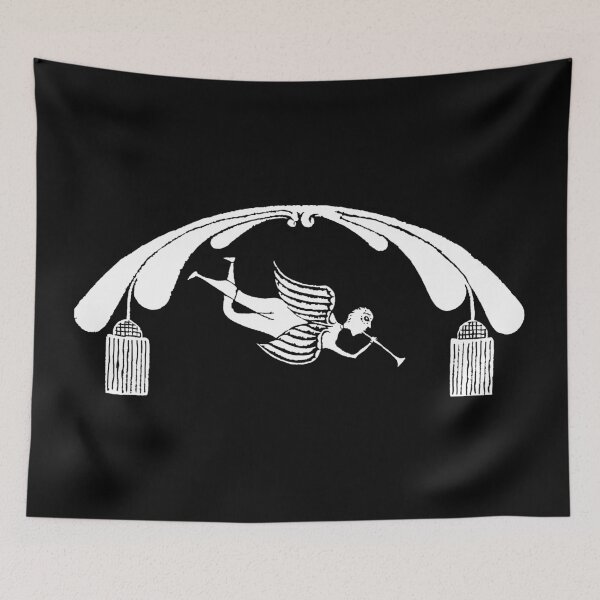 Item preview, Colonial American Gravestone Herald Angel designed and sold by Pixelchicken.