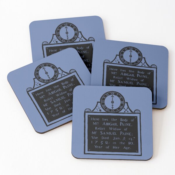 Item preview, Colonial American Gravestone Clock designed and sold by Pixelchicken.