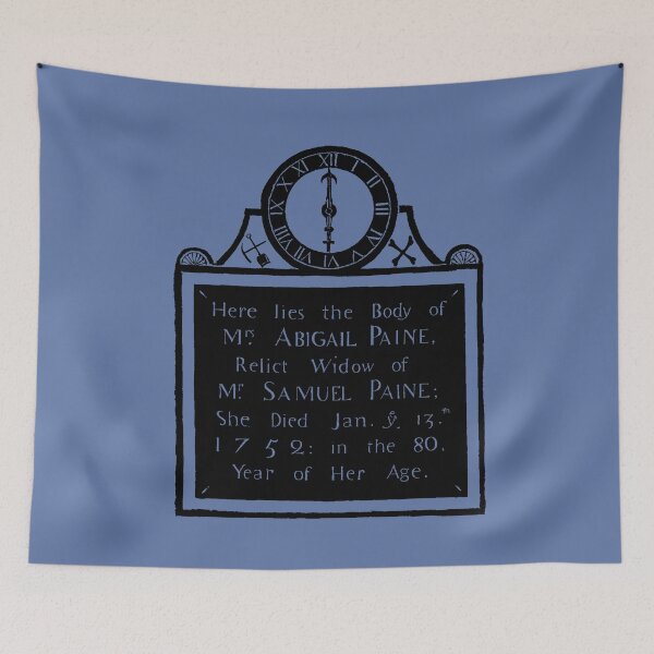 Item preview, Colonial American Gravestone Clock designed and sold by Pixelchicken.