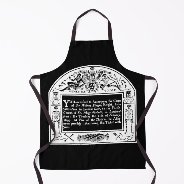 Item preview, Elegant Eighteenth Century Funeral Notice Skeleton Shrouds designed and sold by Pixelchicken.