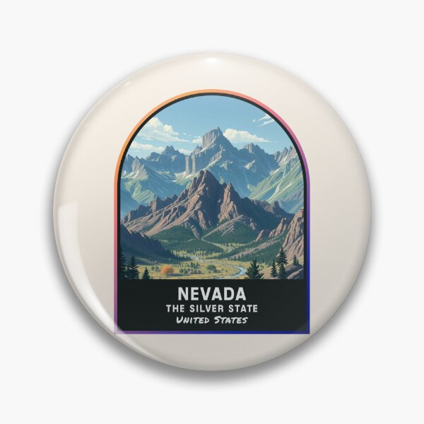 Artikelvorschau, Nevada (NV), Bundesstaat der Vereinigten Staaten von Amerika entworfen und verkauft von PinkandP.
