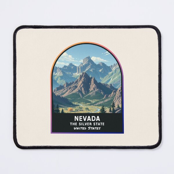 Item preview, Nevada (NV), State of the United States of America designed and sold by PinkandP.