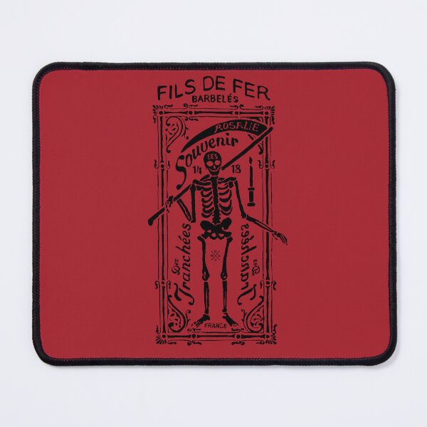Item preview, Antique French Advertising Skeleton designed and sold by Pixelchicken.