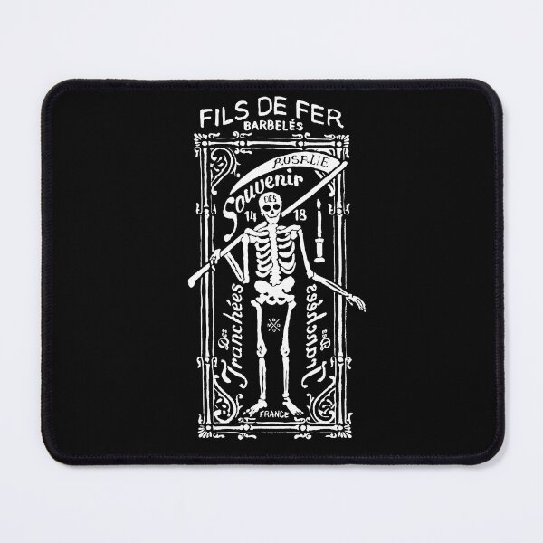 Item preview, Antique French Advertising Skeleton designed and sold by Pixelchicken.
