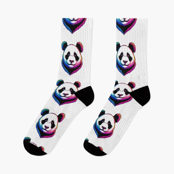 Item preview, Colorful panda designed and sold by Grypis.
