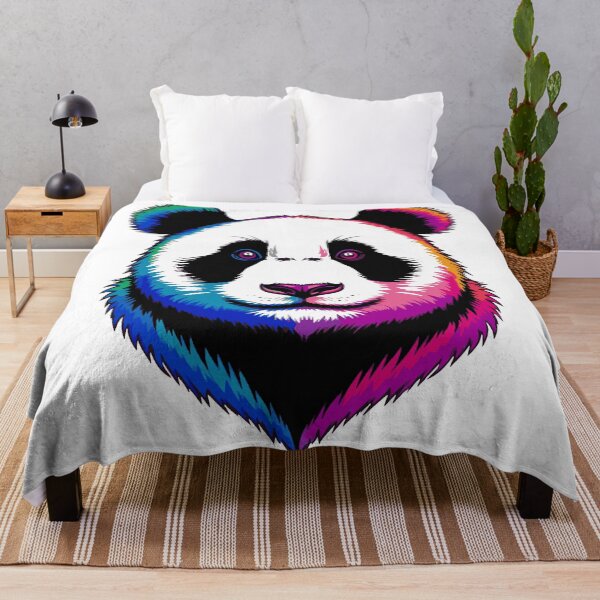 Item preview, Colorful panda designed and sold by Grypis.