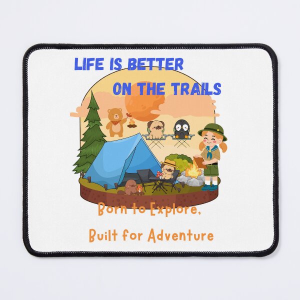 Item preview, Life is better On The Trail designed and sold by cookiesTshirts.