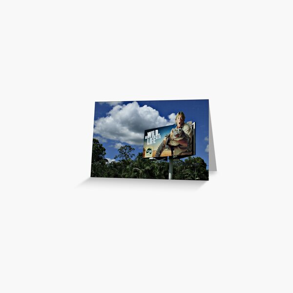 As WILD as LIFE gets Greeting Card