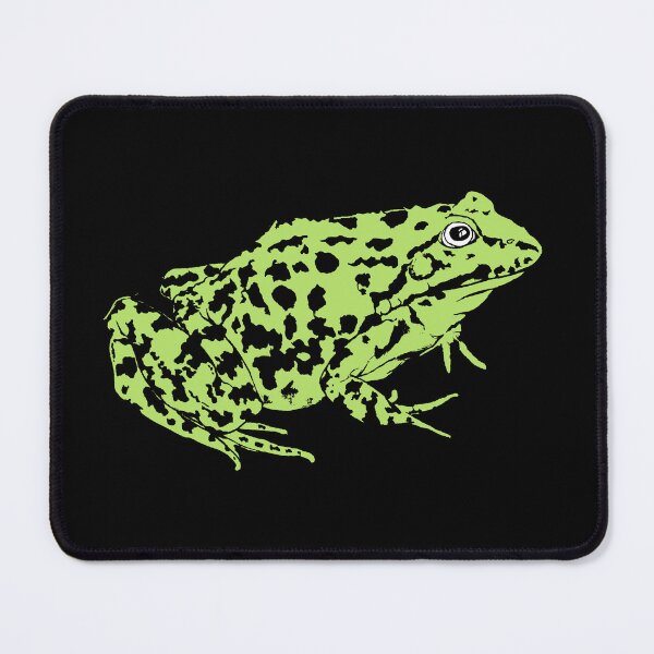 Item preview, Green and Black Garden Frog designed and sold by Pixelchicken.