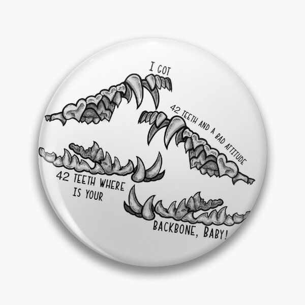 Item preview, 42 Teeth and a Bad Attitude designed and sold by that-Boleyn.