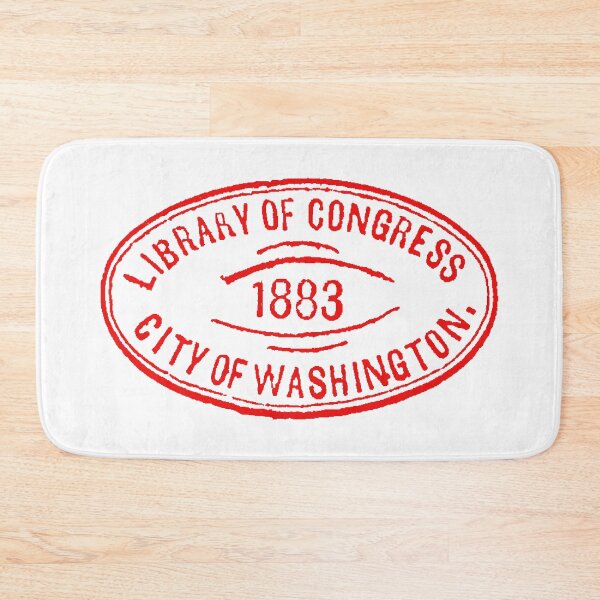 Item preview, Library of Congress 1883 Book Stamp designed and sold by Pixelchicken.