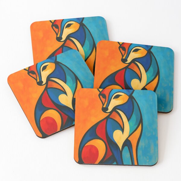 Item preview, Vivid Spirit: Abstract Fox designed and sold by Masha_D.