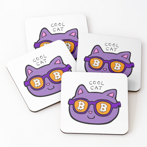 Item preview, Bitcoin Cool Cat designed and sold by KatelynMitalski.