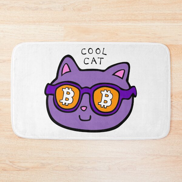 Item preview, Bitcoin Cool Cat designed and sold by KatelynMitalski.