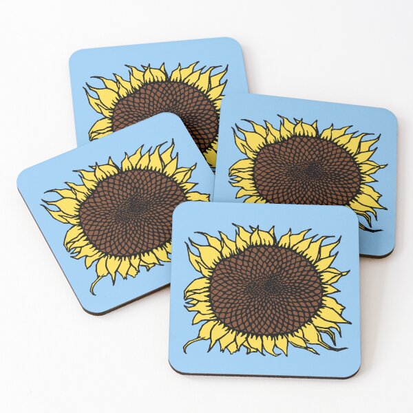 Item preview, Art Nouveau Deco Jugendstil Sunflower designed and sold by Pixelchicken.