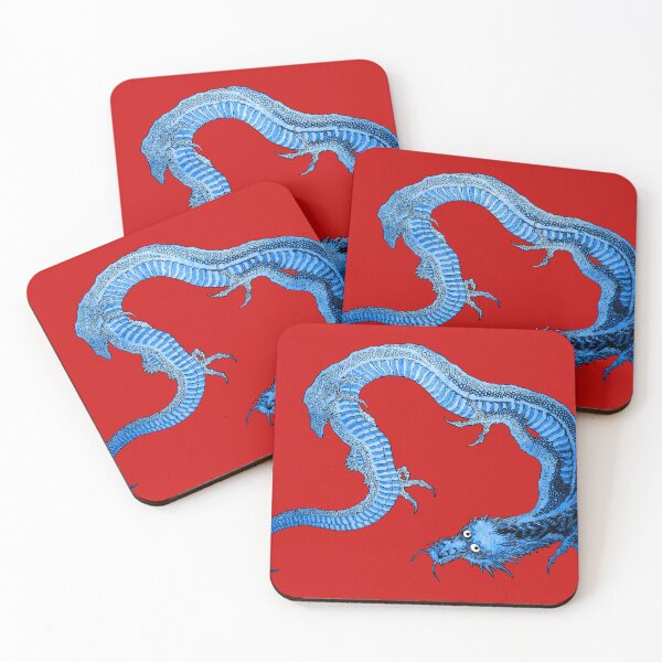 Item preview, Chinese Style Indigo Blue Dragon  designed and sold by Pixelchicken.