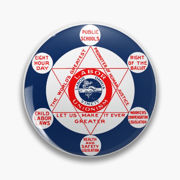Item preview, Pro Labor Union Poster 1927 designed and sold by Pixelchicken.