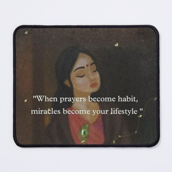 Item preview, when prayers become habit miracles become lifestyle designed and sold by Anavrisss.