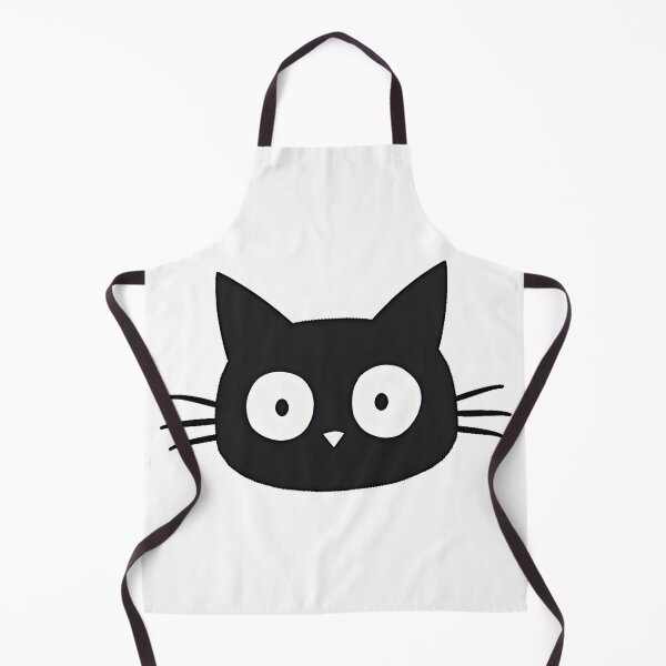 Item preview, Scared Black Cat Funny Face designed and sold by Trending Designs.
