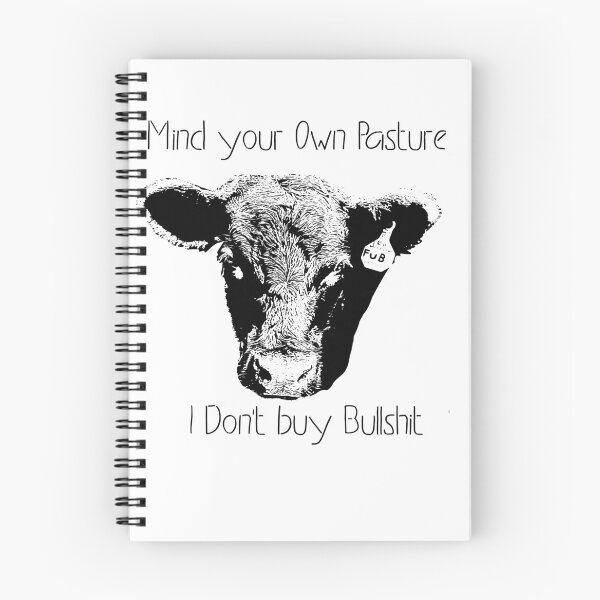 Item preview, Mind your own pasture designed and sold by Bonfires RedDZ.