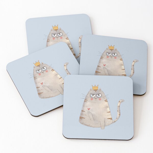 Item preview, Grumpy cat & Korean finger heart designed and sold by Blankcanvasbym.