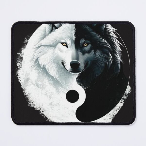 Item preview, Wolf Yin Yang designed and sold by gpkool.